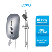 ALPHA 55W WATER HEATER WITH DC PUMP - MISTY SILVER | SMART18I-MISTY SILVER